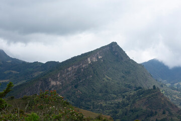 Naklejka na ściany i meble Montañas de Colombia