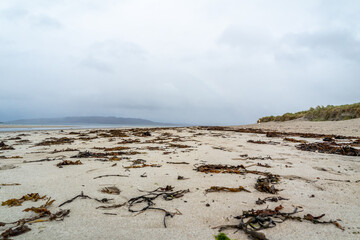 Narin Strand is a beautiful large blue flag beach in Portnoo, County Donegal - Ireland