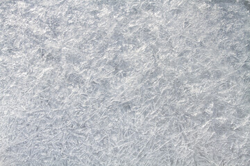 Obraz premium a pattern consisting of many ice crystals