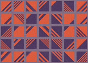 Abstract Geometric Pattern generative computational art illustration