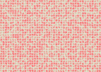Abstract Geometric Pattern generative computational art illustration