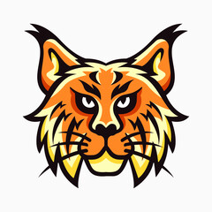 Lynx Head Mascot Sport Logo