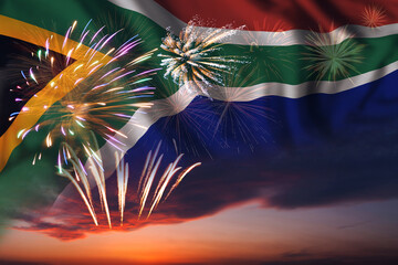 flag of South Africa for Independence day - 461844095