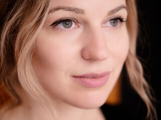 Fototapeta premium close up portrait of a woman