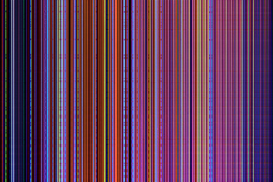 LCD screen failure, LCD screen as an abstract background.