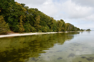 Obraz premium view of the sea in Rzucewo
