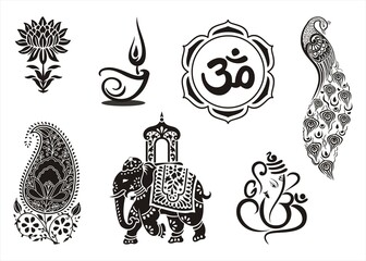Hindu icons , cultural heritage , India , Asia	
