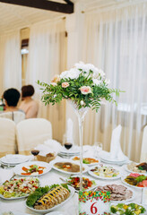 Wedding decor. Details of the wedding day.
