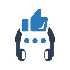 Customer feedback icon