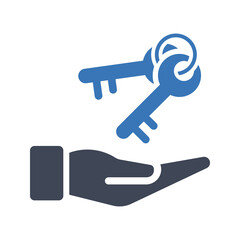 Success key icon