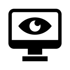 Computer private protection icon