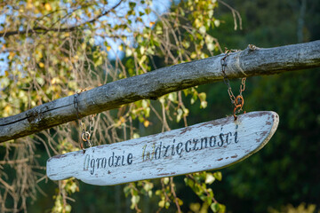 Ogrodzie wdzięczności  © Radek