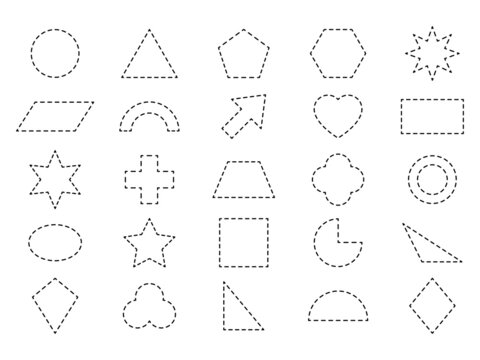 Triangle Shape Outline Images – Browse 91,490 Stock Photos