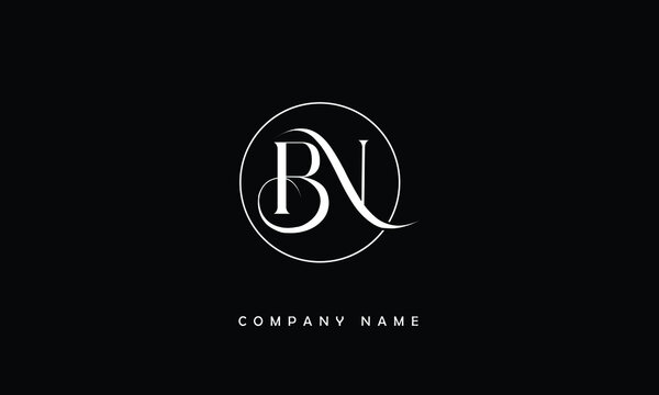 Signature Bn Logo Letter Icon Design Graphic by habiburhr7777 · Creative  Fabrica