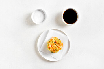 Japanese kakiage tempura