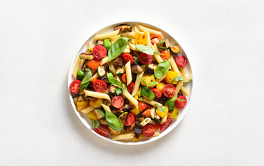 Ratatouille pasta salad