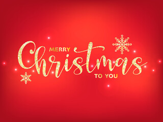 Happy Holidays and a Prosperous New Year! Vector background in EPS10 format with realistic bokeh and gold glitter