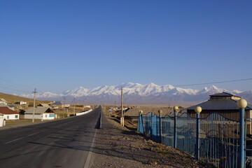 キルギス・サリタシュの景色