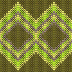 Cotton rhombus argyle knitting texture geometric