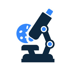 Chemistry, science, biology icon. Editable vector graphics.