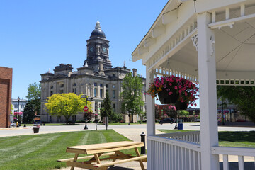 The Clinton County Courthouse is a historic courthouse located at 50 North Jackson Street in Frankfort, Clinton County, Indiana, United States.