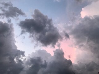 beautiful dark clouds