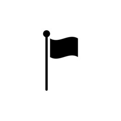 flag icon, mark vector, banner illustration