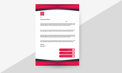 Letterhead template