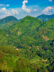 rajagaluh hills panorama