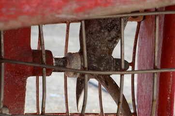 漁船のスクリュー