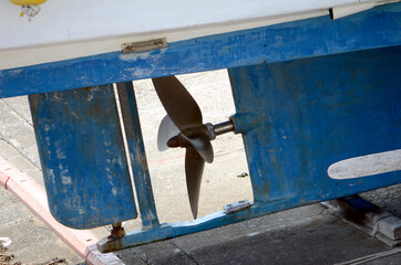 漁船のスクリュー