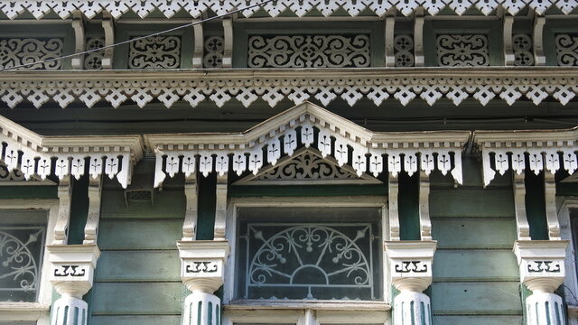 traditional russian style building in Penza