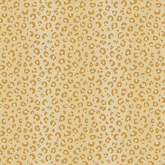 Light brown leopard seamless pattern gradient