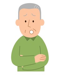 腕組みする男性②