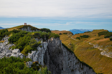Breathtaking Alpine landscape on Loser Mountain, Ausseerland, Austria