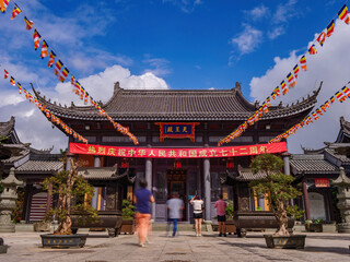 Obraz premium Ningguo Zen Temple in Shanghai