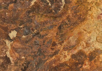 quartzite stone with iron ore