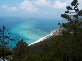 Obraz premium Seaview from mountain