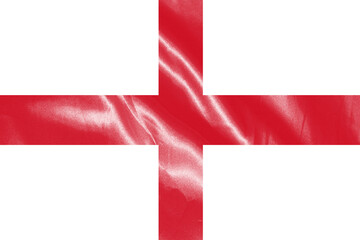 Obraz premium Flag painted on the silk background