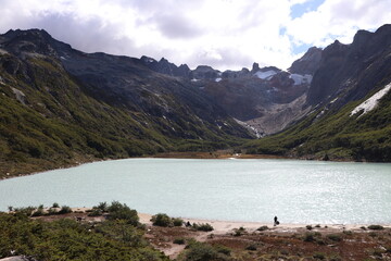 Laguna Esmeralda in summer, Ushuaia - Tierra del Fuego.