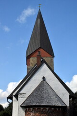 Fototapeta na wymiar St.-Marien-Kirche in Hattstedt