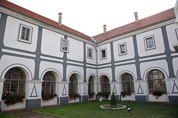 Fototapeta na wymiar Franciscan monastery in Cernik, Croatia