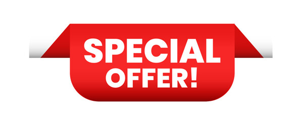 Special offer template vector editable illustration