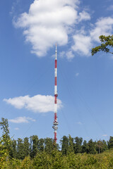 tv tower with sky