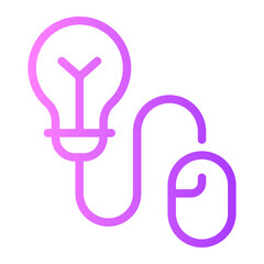 idea gradient icon