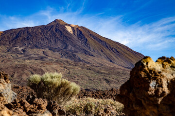 landscape with sky Teide 