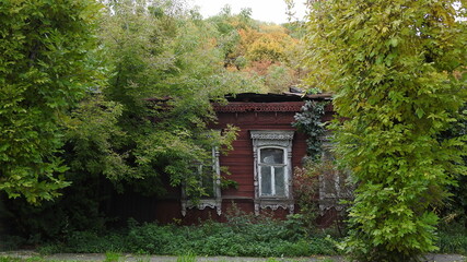 old house in the woods. Penza, Russia