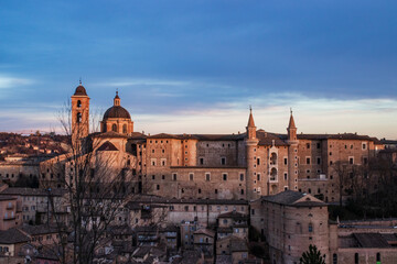 Fototapeta na wymiar Palazzo ducale di Urbino/Ducal Palace of Urbino