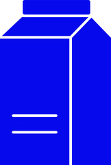Carton milk Vector icon that can easily modify or edit

