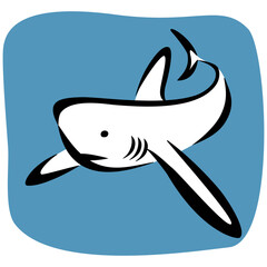 Obraz premium Shark Clip art